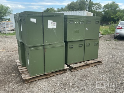 (8) Garrett 864083-1 Storage Containers