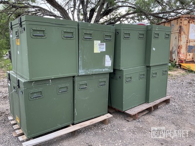 (8) Garrett 864083-1 Storage Containers