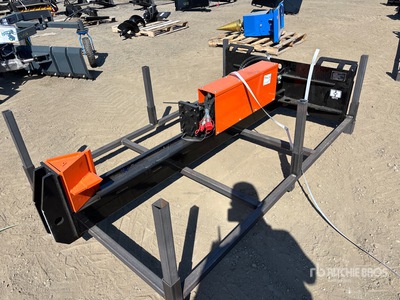2026 GIYI GY-HLS82 25 in Skid Steer Log Splitter (Unused)