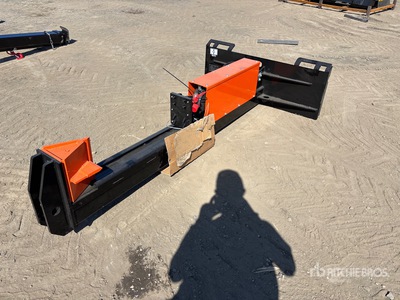 2026 GIYI GY-HLS82 25 in Skid Steer Log Splitter (Unused)