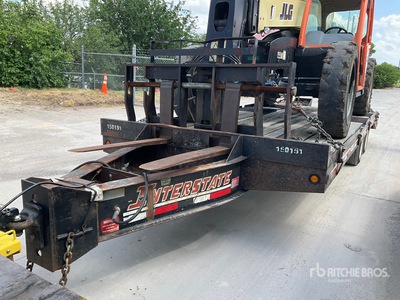 2012 Interstate 24 ft Equipment Trailer
