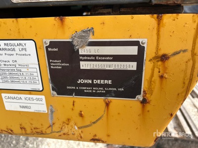 2021 John Deere 245G LC Pelle Hydraulique sur Chenilles