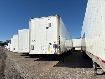 2012 Stoughton 53 ft x 102 in T/A Van Trailer