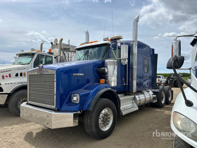 2015 Kenworth T800W 6x4 Heavy Haul Tracteur routier couchette (Inoperable)