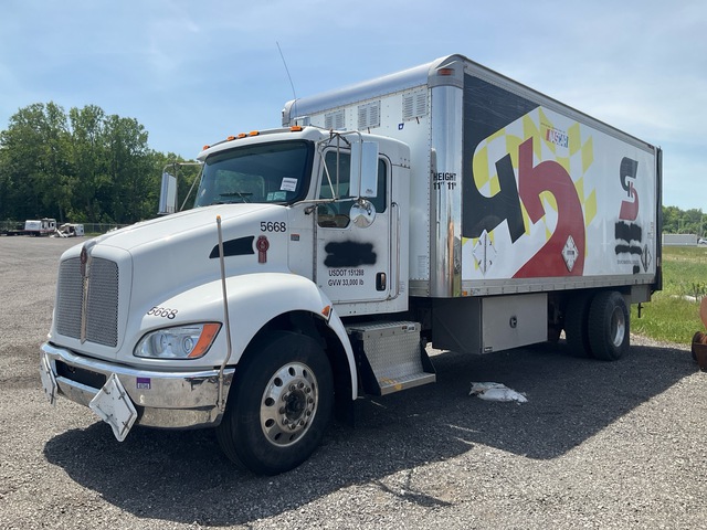 2009 Kenworth T370 4x2 Van Truck 2009 Kenworth T370 4x2 Van Truck