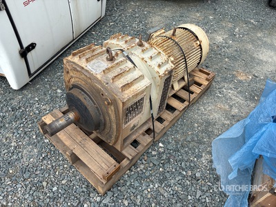 Torspec 225TCD4/30hp skid of assorted filters Electric Motor