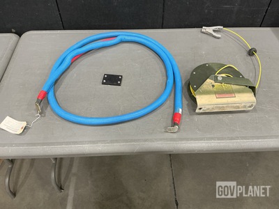 (5) Cable Retractors, (16) Plates, (7) Cable Assemblies & Assorted Items