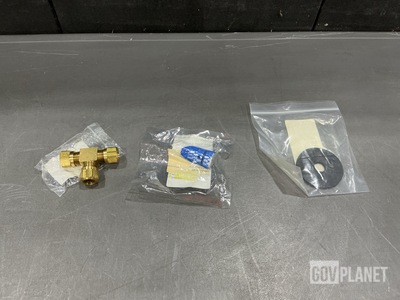 (12) Plug Valves, (14) Valve Disks, (119) Tube Tees & Assorted Items