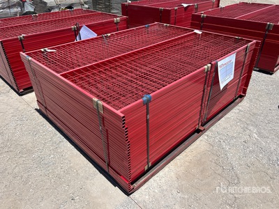 Quantity of (30) Canex 8 ft x 6 ft Powder Coated Ogrodzenie terenu (Unused)