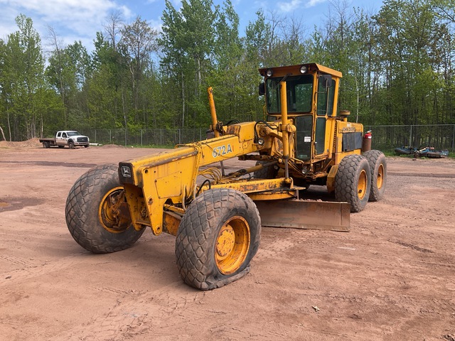 1984 John Deere 672A AWD Motor Grader