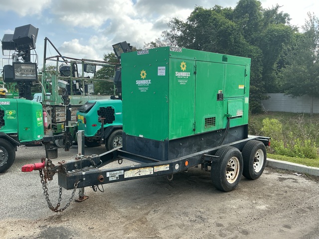 2017 Multiquip DCA45SSIU4F 36 kW Mobile Generator Set 2017 Multiquip DCA45SSIU4F 36 kW Mobile Generator Set