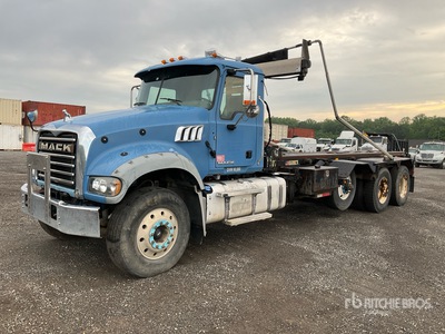 2015 Mack GU713 Granite Camión Portacontenedores