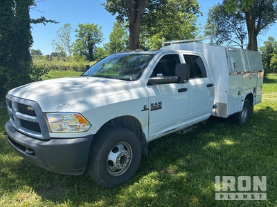 2013 Ram 3500 4x4 Crew Cab Utility Truck