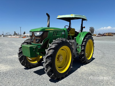 2018 John Deere 6120M Hi-Crop 4WD-tractor