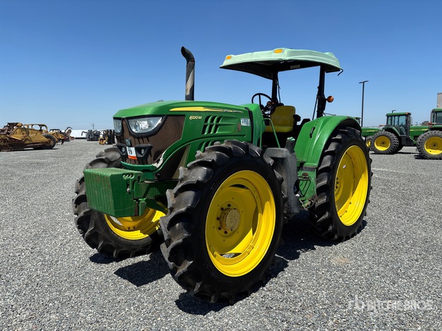 2018 John Deere 6120M Hi-Crop 4WD Tractor