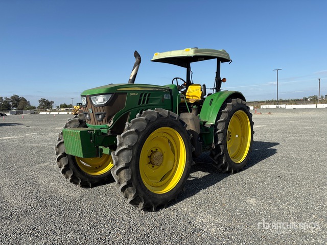 2018 John Deere 6120M Hi-Crop 4WD Tractor