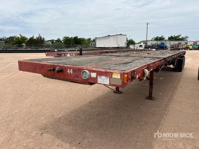 1996 Fruehauf PBANF2S42N 42 ft T/A مقطورة مسطحة