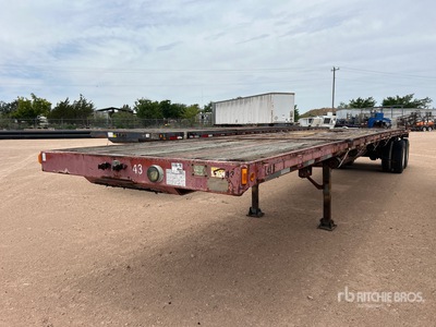 1995 Fruehauf PBANF2S42N 42 ft T/A Remolque caja abierta