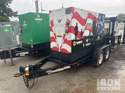 2015 MQ Power DCA70SSIU4F 56 kW Mobile Generatore