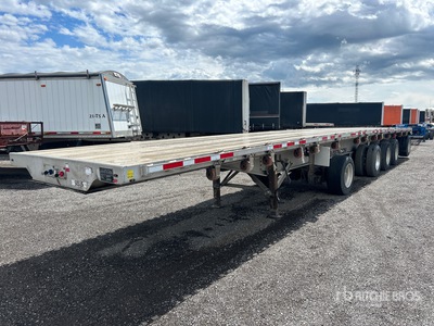 2015 Transcraft 53 ft 5/Axle Flatbed Trailer