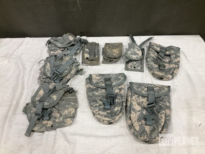 (213) M4 Two Mag Pouches, (103) Canteen Pouches & Assorted Items