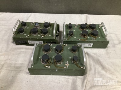 (8) Raytheon 6137658-101 4-Serial Port Microrouters