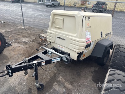 2019 Doosan P185 185 cfm Mobile Compresseur à air