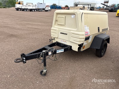 2019 Doosan P185 185 cfm Mobile Air Compressor