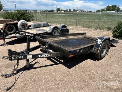 2014 Felling FT-6 12 ft S/A Tilt Deck Trailer