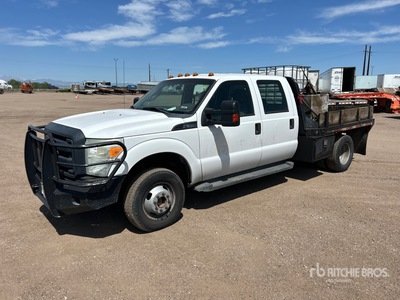 2013 Ford F-350 XL 4x4 Crew Cab Camión Caja Abierta