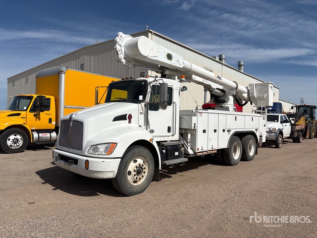 2010 Altec AM55 55 ft on 2011 Kenworth T300 6x4 Bucket Truck