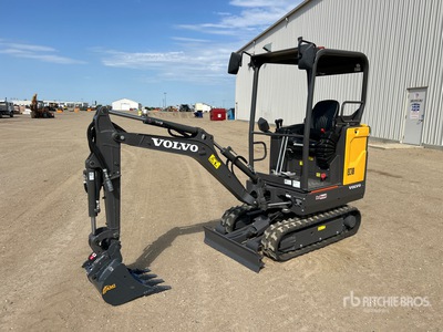 2023 Volvo JEC18E Electric Mini Excavator (Unused)