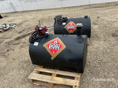 Quantity of (2) Westeel Portable Steel Fuel Tank