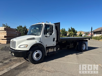 2008 Freightliner M2 4x2 Flatbed Dump Truck