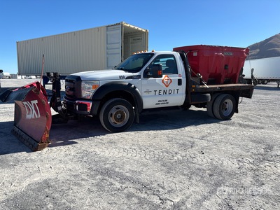 2015 Ford F-550 4x4 Snow Plow Truck