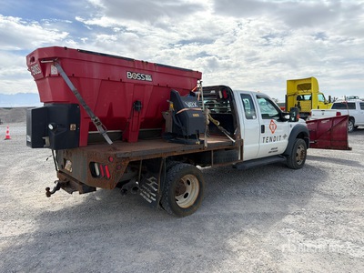 2015 Ford F-550 4x4 Extended Cab Snow Plow Truck
