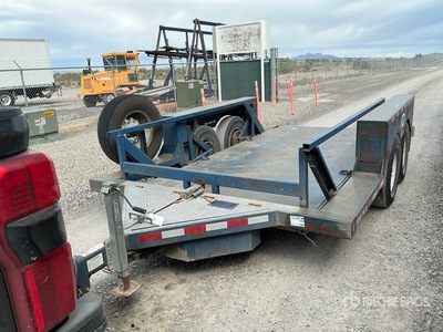 2016 Wasatch Trailer Sales T/A مقطورة مسطحة