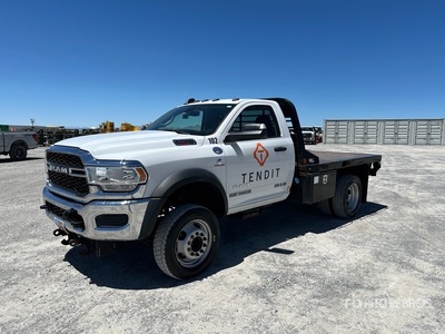 2020 Dodge RAM 5500 4x4 Flatbed Truck