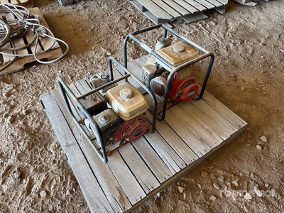 Quantity of (2) Honda Water Pump
