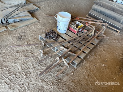 Quantity of 62 ft Rod Weeder Parts