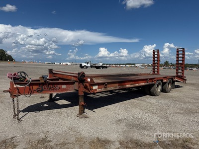 2012 Belshe T10 26 ft T/A Equipment Trailer