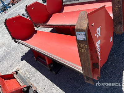 Bobcat 10 ft 0 in Snow Pusher - Fits Skid Steer Loader
