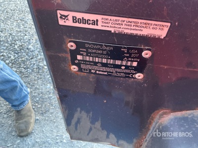 Bobcat 10 ft Snow Pusher - Fits Skid Steer Loader