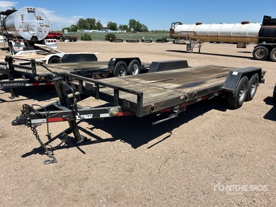 2019 Temco FB21T 21 ft T/A Plataforma Basculante