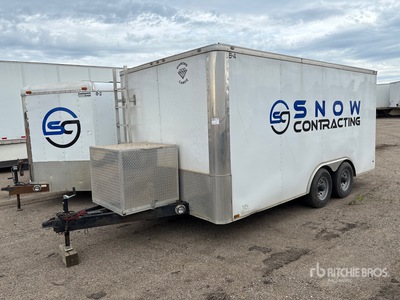 2020 Diamond Cargo 16 ft T/A Enclosed Trailer