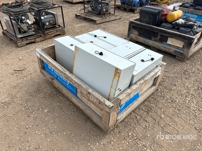 Quantity of (6) 24 in x 20 in Electrical Boxes Divers