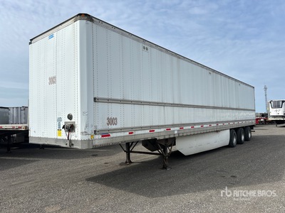2012 Stoughton AVW-535T-S-C-AR 53 ft x 102 in Tri/A Przyczepa furgon