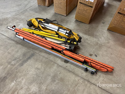 Trimble Quantity Of Tripod and Survey Rulers