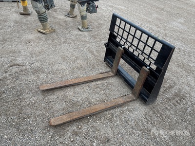 Cat 48 in Skid Steer Forks