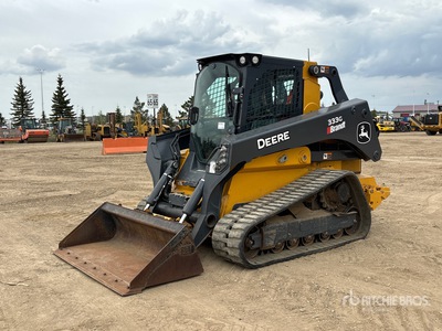 2023 John Deere 333G Two-Speed Chargeuse sur rails compacte